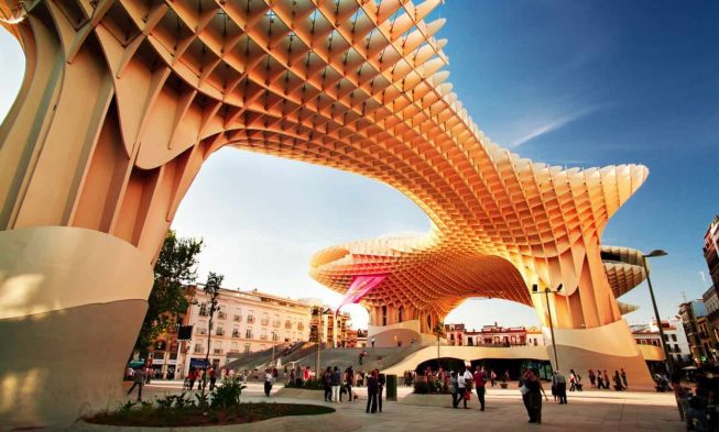 Las Setas de Sevilla, eine moderne Konstruktion im Herzen der Altstadt